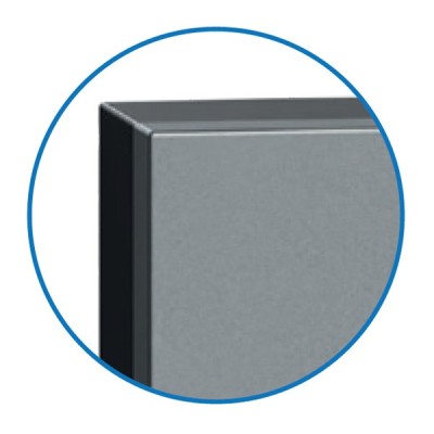 Schneider Odace - va-et-vient ou poussoir noir onyx - 10AX - avec plaque métal titane - Réf : S940204-PT