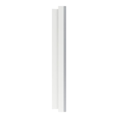 Schneider Odace - va-et-vient ou poussoir blanc craie - 10AX - avec plaque métal titane blanc - Réf : S920204-PBT