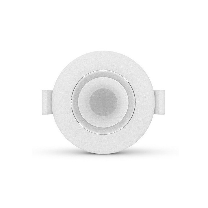 Miidex Lighting - Spot LED Orientable - CCT - 230V - 5W - 3000K/4000K/6500K - Réf : 100060