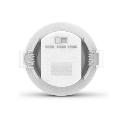 Miidex Lighting - Spot LED Orientable - CCT - 230V - 5W - 3000K/4000K/6500K - Réf : 100060