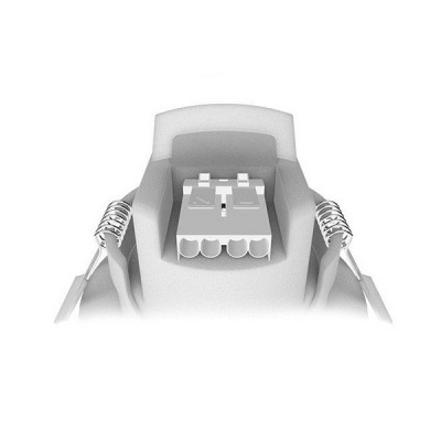 Miidex Lighting - Spot LED Orientable - CCT - 230V - 5W - 3000K/4000K/6500K - Réf : 100060