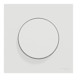 Schneider Odace - va-et-vient ou poussoir avec plaque de finition - 10AX - blanc craie - Réf : S920204-P