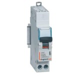 Legrand - Disjoncteur Phase+Neutre DNX³4500 6kA arrivée et sortie borne automatique - 1P+N 230V~ 25A courbe D - Réf : 406811