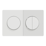 Schneider Odace - va-et-vient ou poussoir + double poussoir - 10AX - avec plaque de finition blanc + béton - Réf : S920204-14