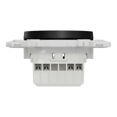 Schneider - Wiser Odace - bouton poussoir connecté 3 fils 10A zigbee - noir onyx - Réf : S940530