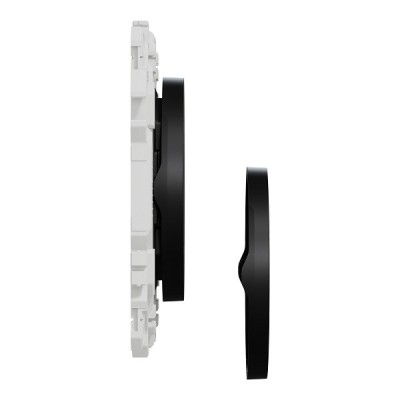 Schneider - Wiser Odace - interrupteur centralisé sans fils 2 ou 4 boutons - noir onyx - Réf : S940531