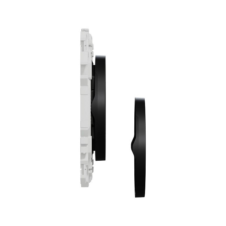 Schneider - Wiser Odace - interrupteur centralisé sans fils 2 ou 4 boutons - noir onyx - Réf : S940531