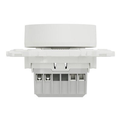 Schneider - Wiser Odace - variateur rotatif connecté 2 ou 3 fils zigbee - blanc craie - Réf : S920513
