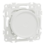 Schneider - Wiser - variateur rotatif connecté 2 ou 3 fils zigbee - blanc craie - Réf : S920513
