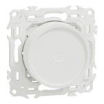 Schneider - Wiser - variateur rotatif connecté 2 ou 3 fils zigbee - blanc craie - Réf : S920513