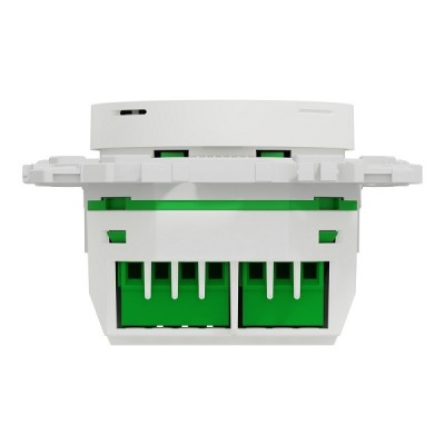 Schneider - Wiser Odace - thermostat connecté filaire 2A zigbee - blanc craie - Réf : S920502