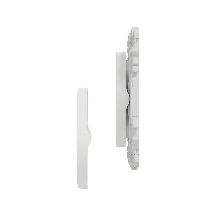 Schneider - Wiser Odace - interrupteur centralisé sans fils 2 ou 4 boutons - blanc craie - Réf : S920531