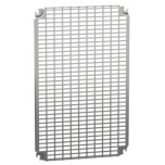 Schneider PanelSeT - châssis perforé Telequick - acier - coffret 600x400mm - Réf : NSYMR64