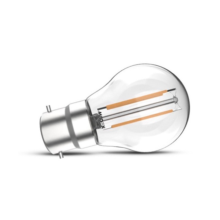 Miidex Lighting - Ampoule LED B22 G45 Filament 4W 2700K - Réf : 100839
