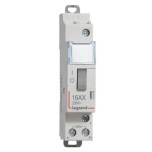Legrand - Télérupteur standard à vis 230 V~- 1P - 250 V~ - 16 A - 1F - 1 module - Réf : 412408