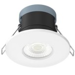 Solum - ONE - Spot LED BBC encastrable  6W - 850lm - dimmable - 4000K -blanc - Réf : S0010640D