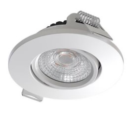 Solum - Libra - Spot LED BBC encastrable orientable  6W -  dimmable - CCT - blanc - Réf : S0050690D