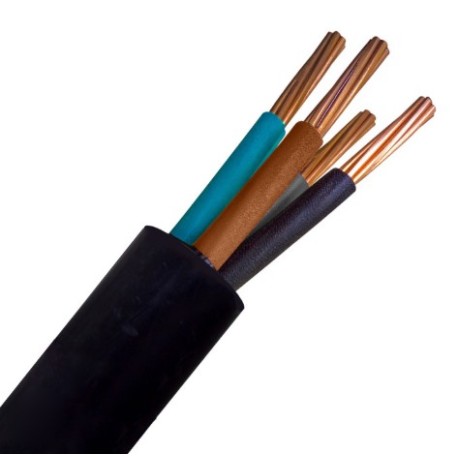 Câble R2V 4x16 - Coupe au mètre - Réf : R2V4x16(rigide)