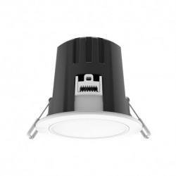 Miidex Lighting - 10 Spots LED IP65 dont 2 GRATUITS - cloche recouvrable + Connecteur rapide - 5W - 360LM - 4000K - Réf : 100012
