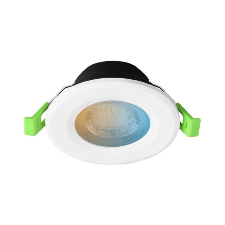 Miidex Lighting - 10 Spots LED dont 2 GRATUITS - CCT BBC 4-6W 3000/4000/5000/6500K - Dimmable - Réf : 100795
