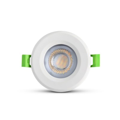 Miidex Lighting - 10 Spots LED dont 2 GRATUITS - CCT BBC 4-6W 3000/4000/5000 - Dimmable - Réf : 100795