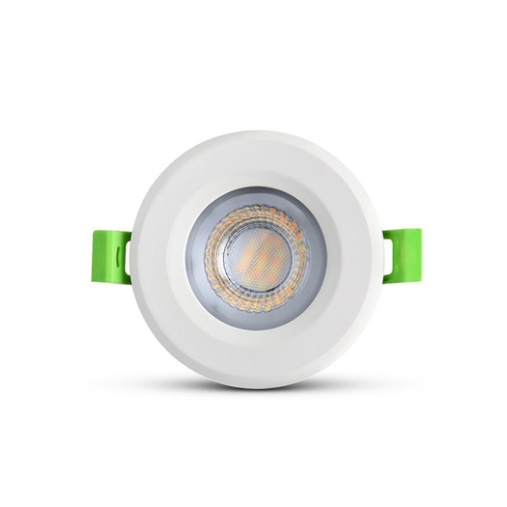 Miidex Lighting - 10 Spots LED dont 2 GRATUITS - CCT BBC 4-6W 3000/4000/5000 - Dimmable - Réf : 100795