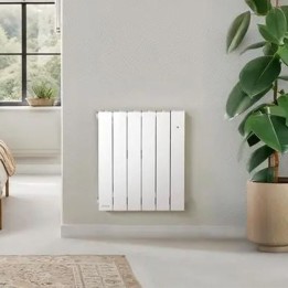 Intuis - Radiateur à inertie fluide - Axino - Blanc - 750W - Horizontal - Réf : M240112