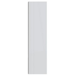 Intuis - Radiateur fonte active - Chamane - Blanc - 1500W - Vertical - Réf : M119215