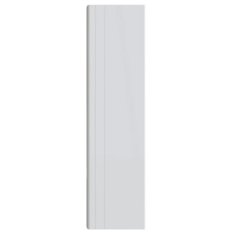 Intuis - Radiateur fonte active - Chamane - Blanc - 1500W - Vertical - Réf : M119215