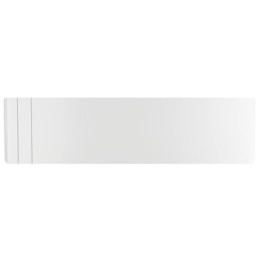 Intuis - Radiateur fonte active - Chamane - Blanc - 1000W - Plinthe - Réf : M119413
