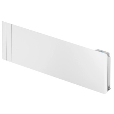 Intuis - Radiateur fonte active - Chamane - Blanc - 1000W - Plinthe - Réf : M119413