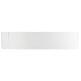 Intuis - Radiateur fonte active - Chamane - Blanc - 1500W - Plinthe - Réf : M119415