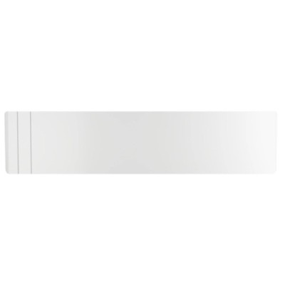 Intuis - Radiateur fonte active - Chamane - Blanc - 1500W - Plinthe - Réf : M119415