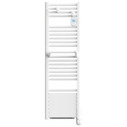 Intuis - Radiateur sèche-serviettes fluide avec soufflerie - Ezybain - Blanc - 1300W - Réf : M172215