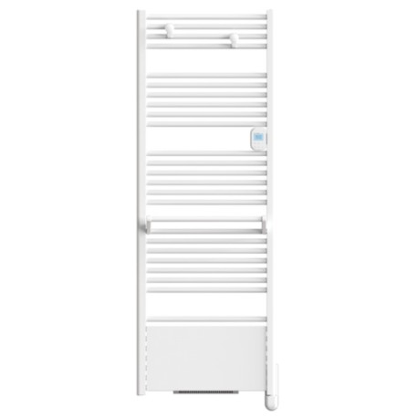 Intuis - Radiateur sèche-serviettes fluide avec soufflerie - Ezybain - Blanc - 2000W - Réf : M172617