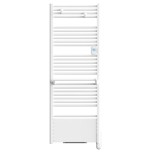 Intuis - Radiateur sèche-serviettes fluide avec soufflerie - Ezybain - Blanc - 2000W - Réf : M172617