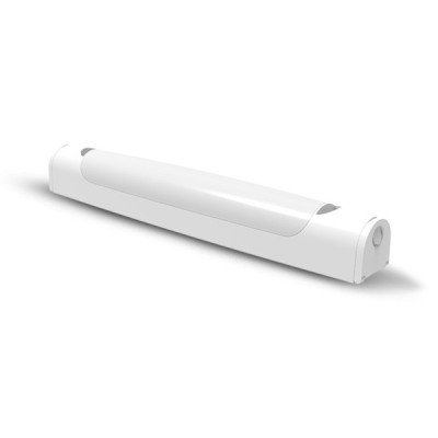 Miidex Lighting - Réglette LED Salle de bain + Interrupteur ON/OFF - 8W - 4000K - Réf : 101086