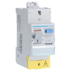 Hager - Interrupteur différentiel 63A 30mA type A Auto - Réf : CDS765F