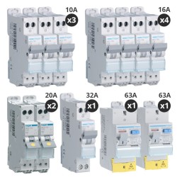 Hager - Lot de 10...