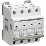 Digital Electric - Disjoncteur 4x20 A C6 kA - Réf : 02050