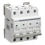 Digital Electric - Disjoncteur 4x10A - Courbe C - 10kA - Réf : 02162