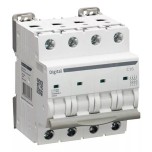Digital Electric - Disjoncteur 4x16A - Courbe C - 10kA - Réf : 02164