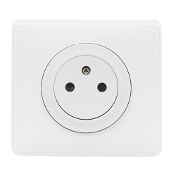 Legrand Céliane - Prise 2P+T Surface Affleurante - Ensemble Blanc complet - Réf : 099560