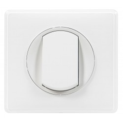 Legrand Céliane - Bouton Poussoir 6A - Ensemble Blanc complet - Réf : 099570