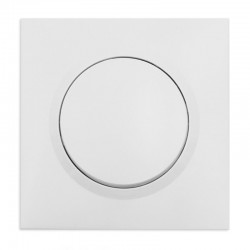 Legrand - Poussoir dooxie one 6A 250V~ livré avec plaque carrée blanche et griffes - Réf : 600705