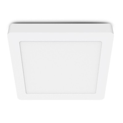 Miidex Lighting - Plafonnier LED 220 x 220 mm - 18W - 4000K - Réf : 101006