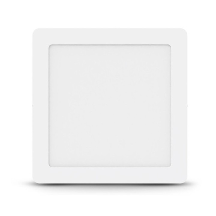 Miidex Lighting - Plafonnier LED 220 x 220 mm - 18W - 4000K - Réf : 101006