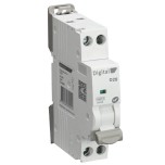 Digital Electric - Disjoncteur Phase + Neutre 20A - Courbe D - 4,5 kA - Réf : 01220