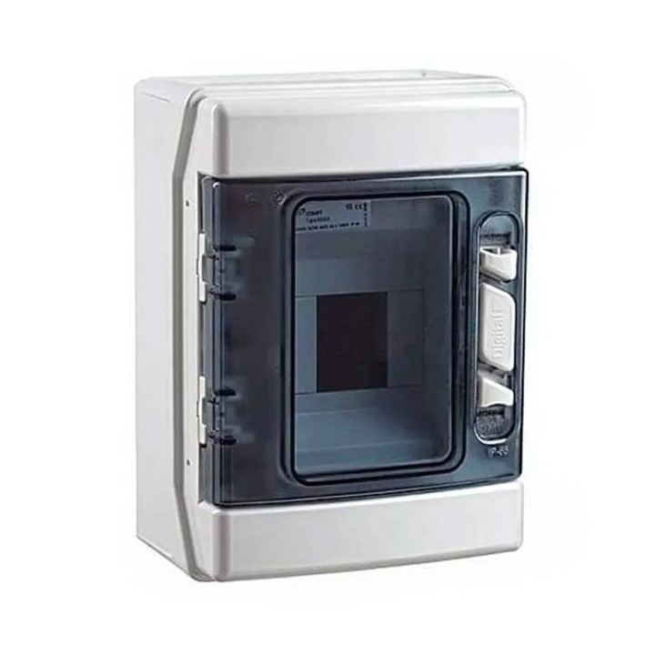 Digital Electric - Coffret de distribution étanche 4 modules - 231x166x113 IP65 - Réf : 07112
