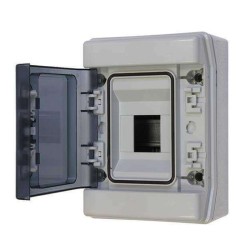 Digital Electric - Coffret de distribution 4 modules - 231x166x110 IP65 - Réf : 07112